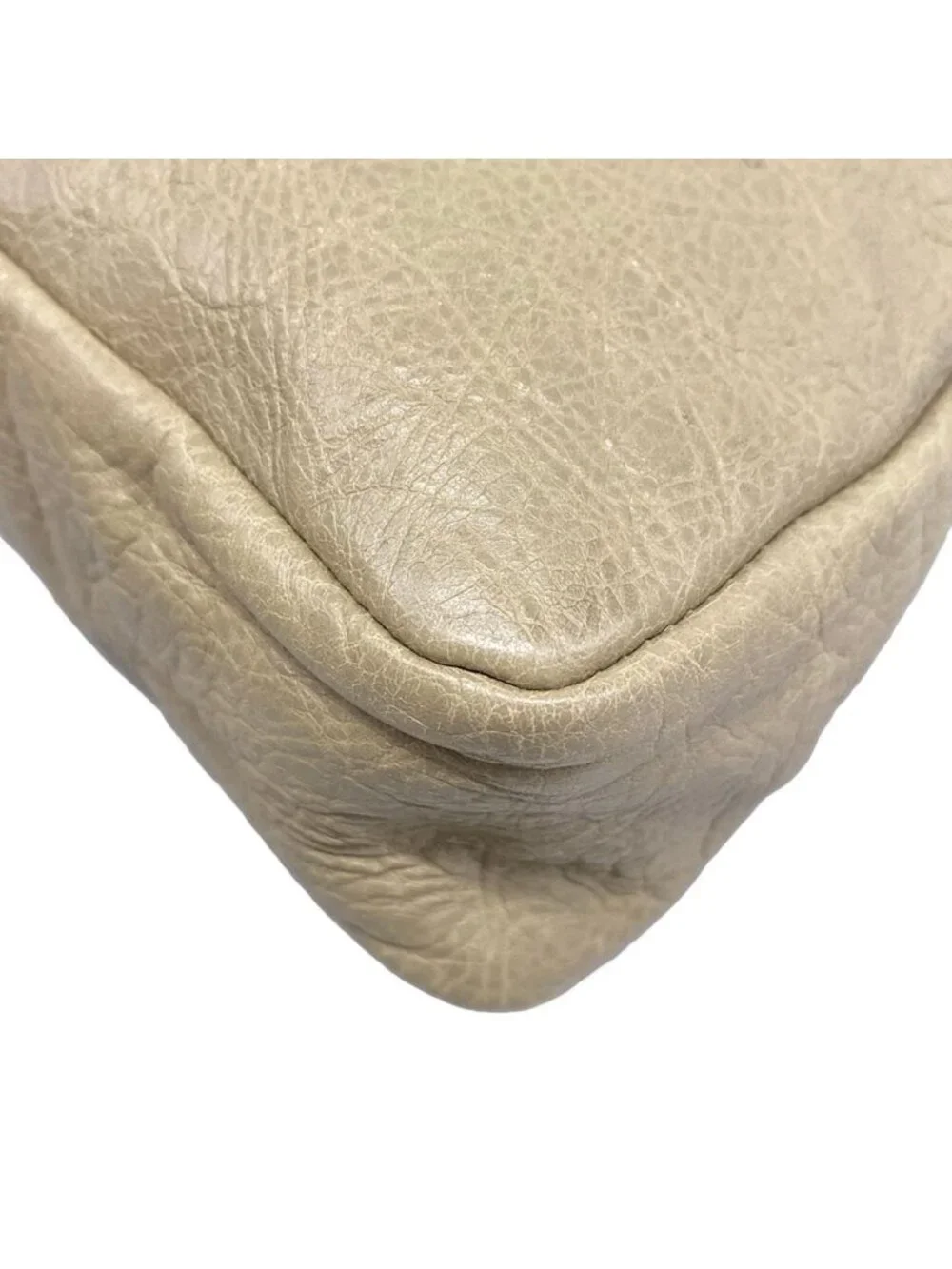 Balenciaga Handbag the Giant Town Beige Leather